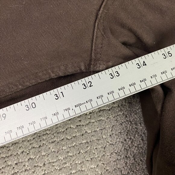 Carhartt B11 DKB Original Dungaree Fit Carpenter Work Pants 42x34 Actual 40x32.5 - Picture 13 of 13